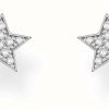 Jewelry Thomas Sabo Jewellery | Thomas Sabo Sterling Silver Triple Stars Ear Climber