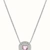 Jewelry Radley Jewellery | Radley Jewellery Sterling Silver Heart Disc Necklace