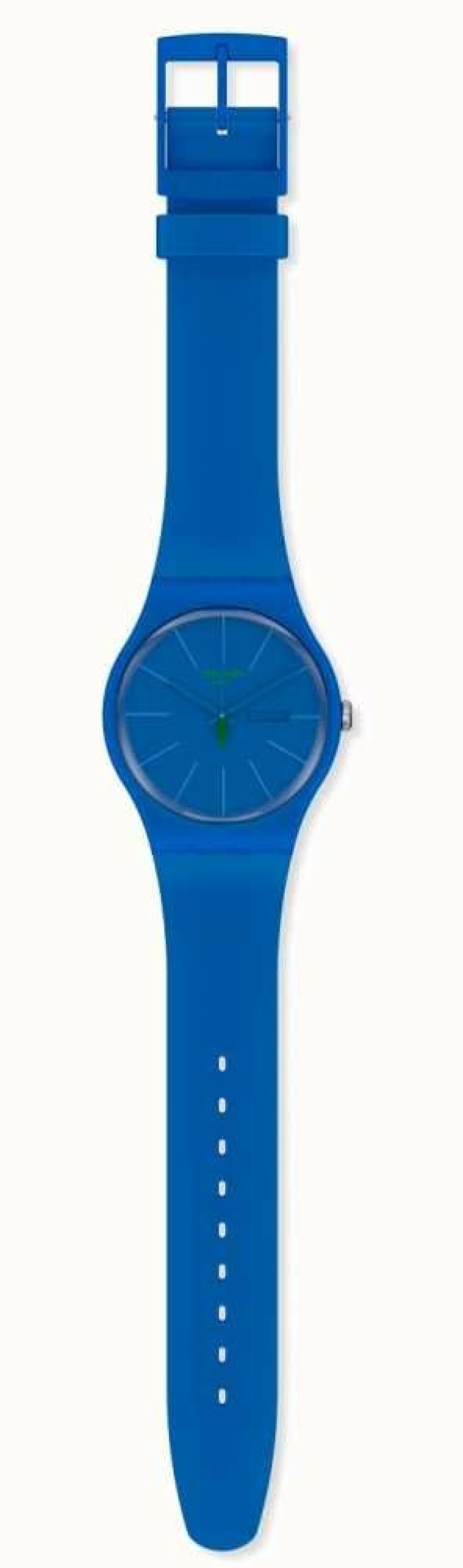 Men'S Swatch | Swatch Beltempo | Blue Plastic Strap | Blue Dial