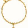 Jewelry ChloBo Jewellery | Chlobo Soul Glow Lucky Star Bracelet | 18Ct Gold Plated