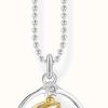 Jewelry Thomas Sabo Jewellery | Thomas Sabo Sterling Silver Movable Moon & Star Pendant Necklace