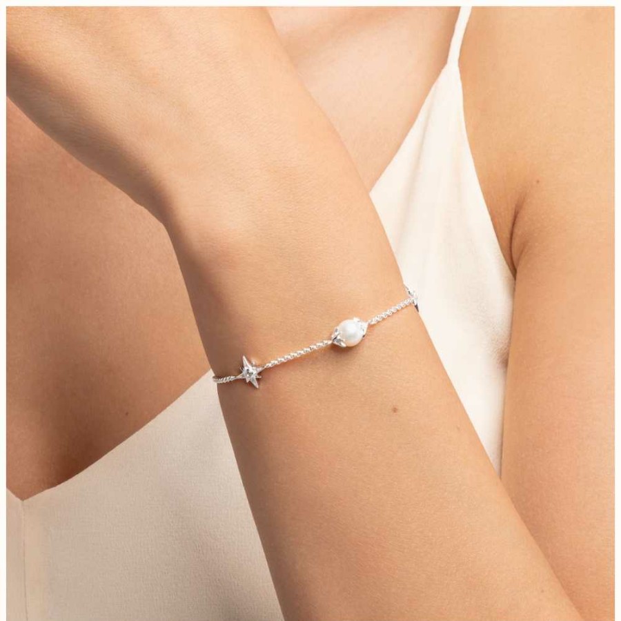 Jewelry Thomas Sabo Jewellery | Thomas Sabo Sterling Silver Freshwater Pearl Bracelet