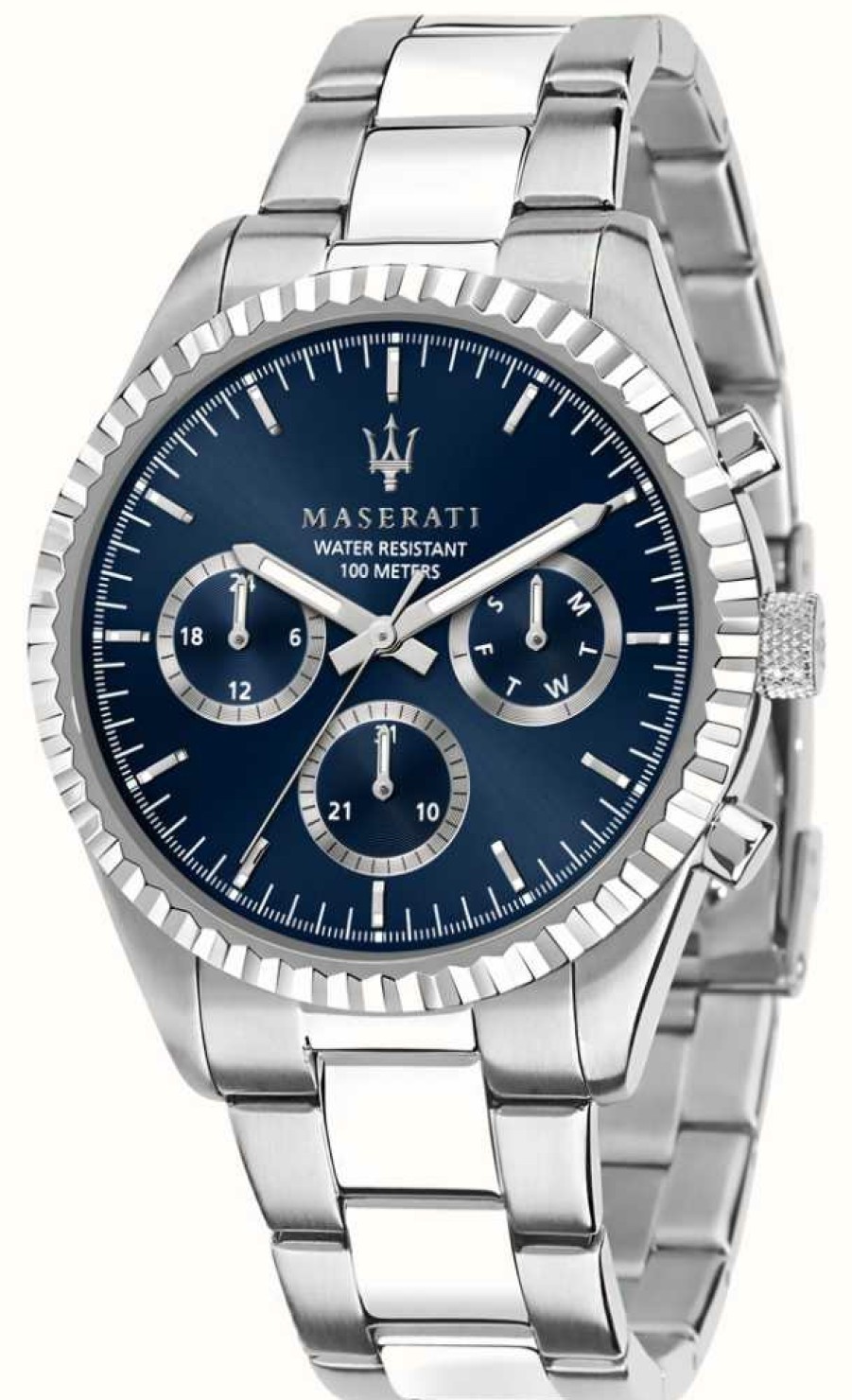 Men'S Maserati | Maserati Competizione | Stainless Steel Bracelet | Blue Dial