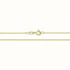 Jewelry James Moore | James Moore Th 9Ct Yellow Gold 20" Flat Curb Chain