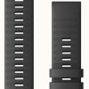 Men'S Garmin | Garmin Quickfit 22 Slate Grey Silicone, Black Hardware