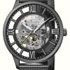 Men'S Festina | Festina Men'S Automatic Skeleton | Black Mesh Bracelet | Black Dial