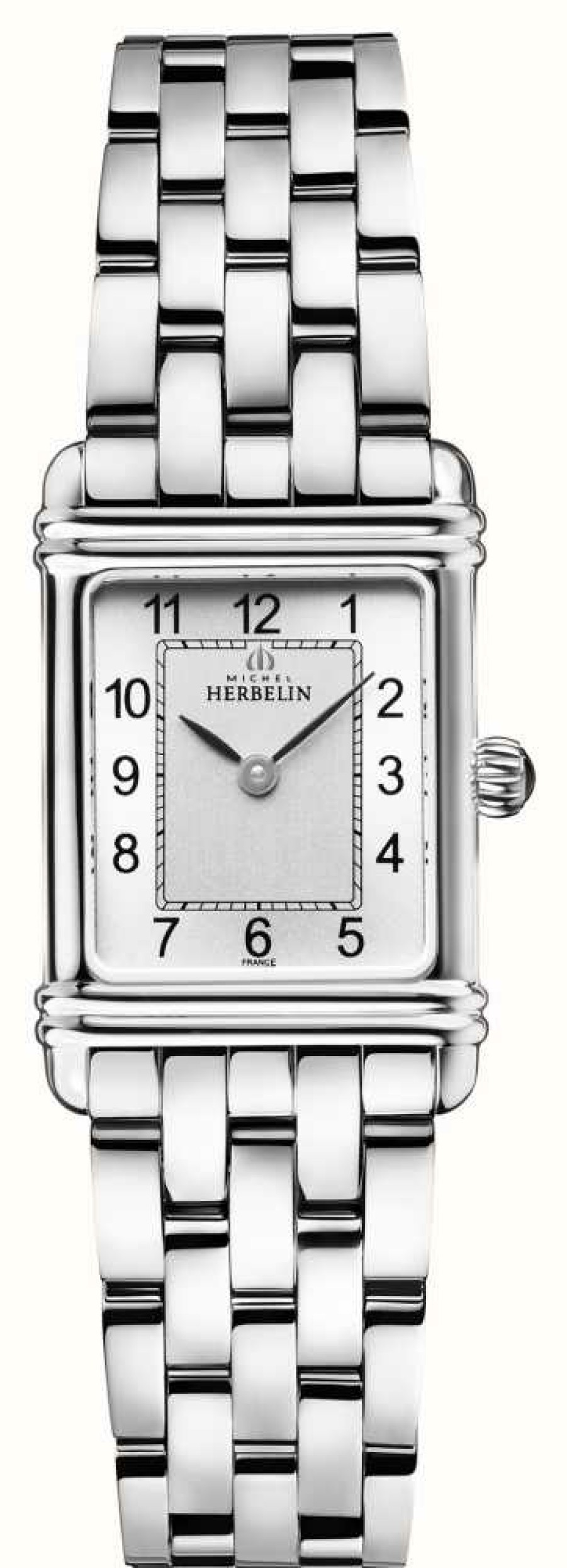 Women'S Herbelin | Herbelin Art Deco | Stainless Steel Bracelet | Silver Dial