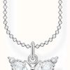 Jewelry Thomas Sabo Jewellery | Thomas Sabo Sterling Silver Butterfly Necklace