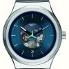 Men'S Swatch | Swatch Men'S Blue Blurang Automatic Watch