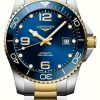 Men'S LONGINES | Longines Hydroconquest 41Mm | Automatic | Two Tone | Blue Dial