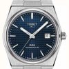 Men'S Tissot | Tissot Prx 40 205 | 40Mm Powermatic 80 | Blue Dial | Stainless Steel