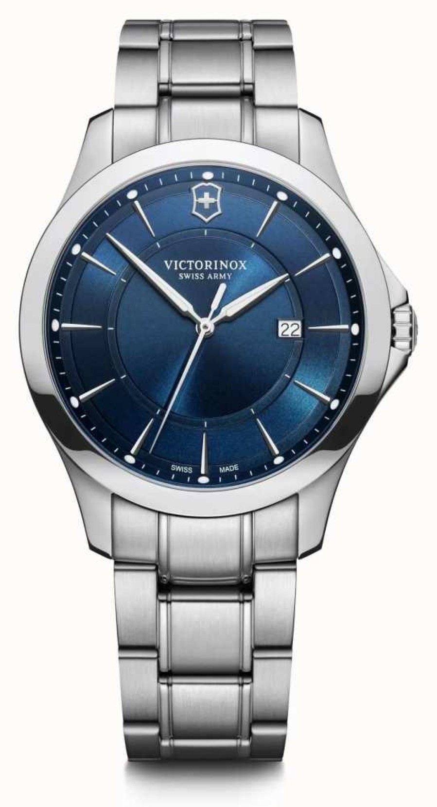 Men'S Victorinox | Victorinox | Alliance | Men'S | Stainless Steel Bracelet | Blue Dial