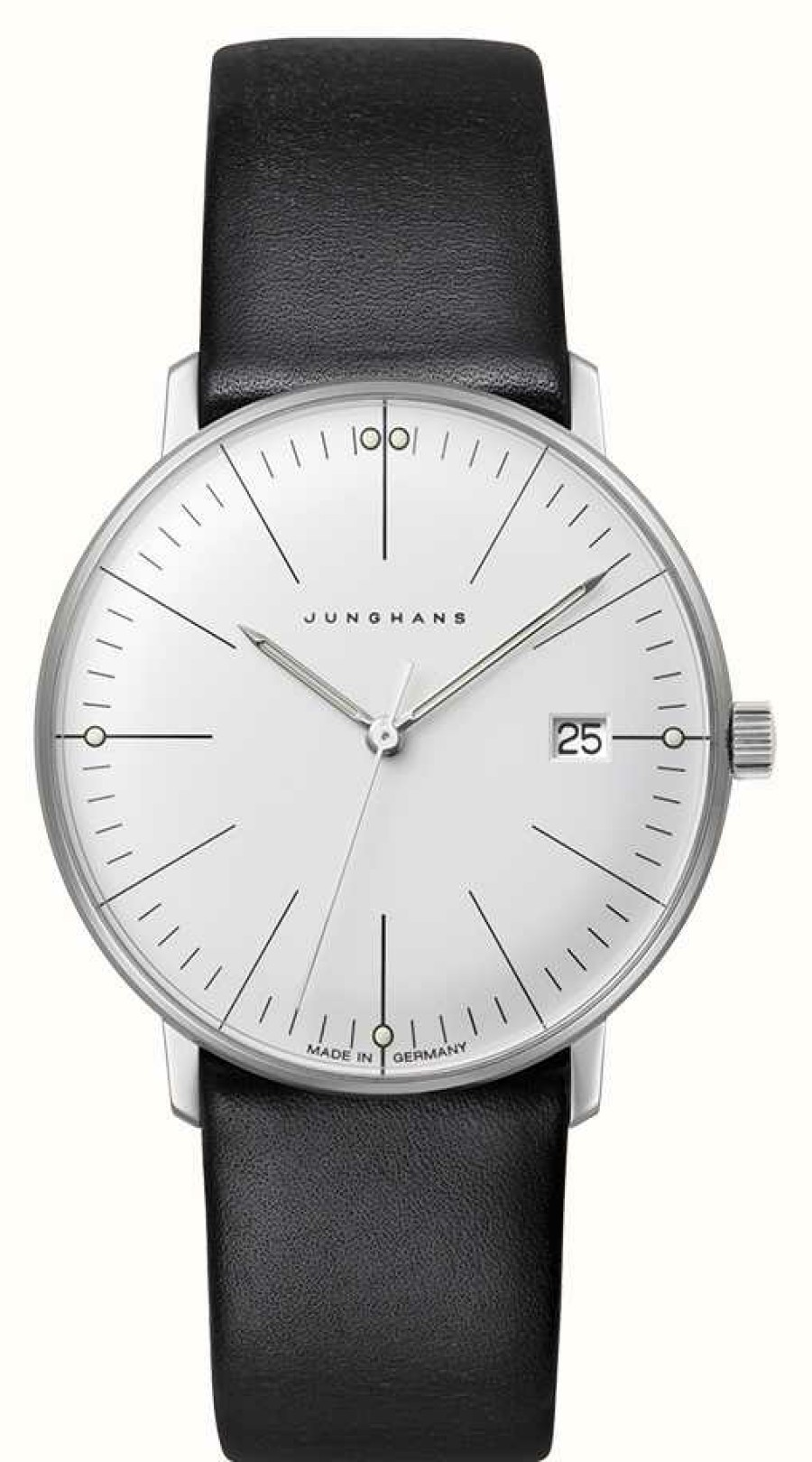 Men'S Junghans | Junghans Max Bill Damen Sapphire Glass Watch