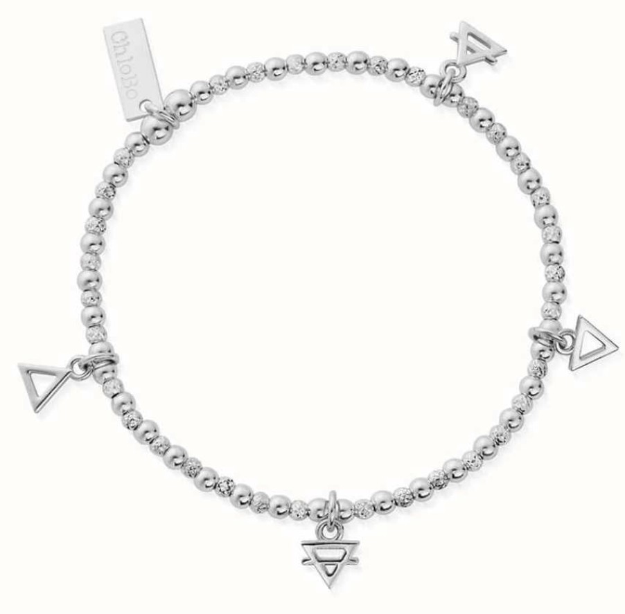 Jewelry ChloBo Jewellery | Chlobo Multi Charm Elements Bracelet | Sterling Silver