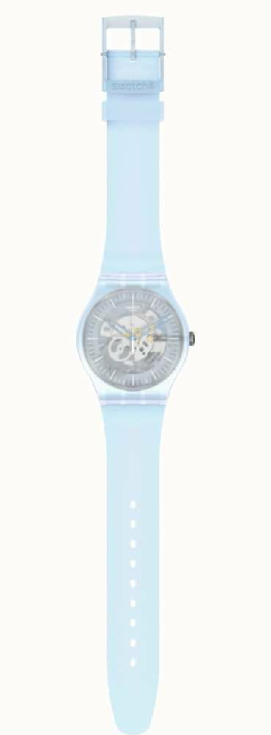 Men'S Swatch | Swatch Flowerscreen | New Gent | Blue Strap