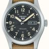 Men'S Seiko | Seiko 5 Sports Field Khaki Nylon Strap