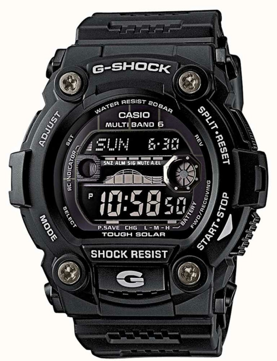 Men'S Casio | Casio G-Shock G-Rescue Alarm Radio Controlled