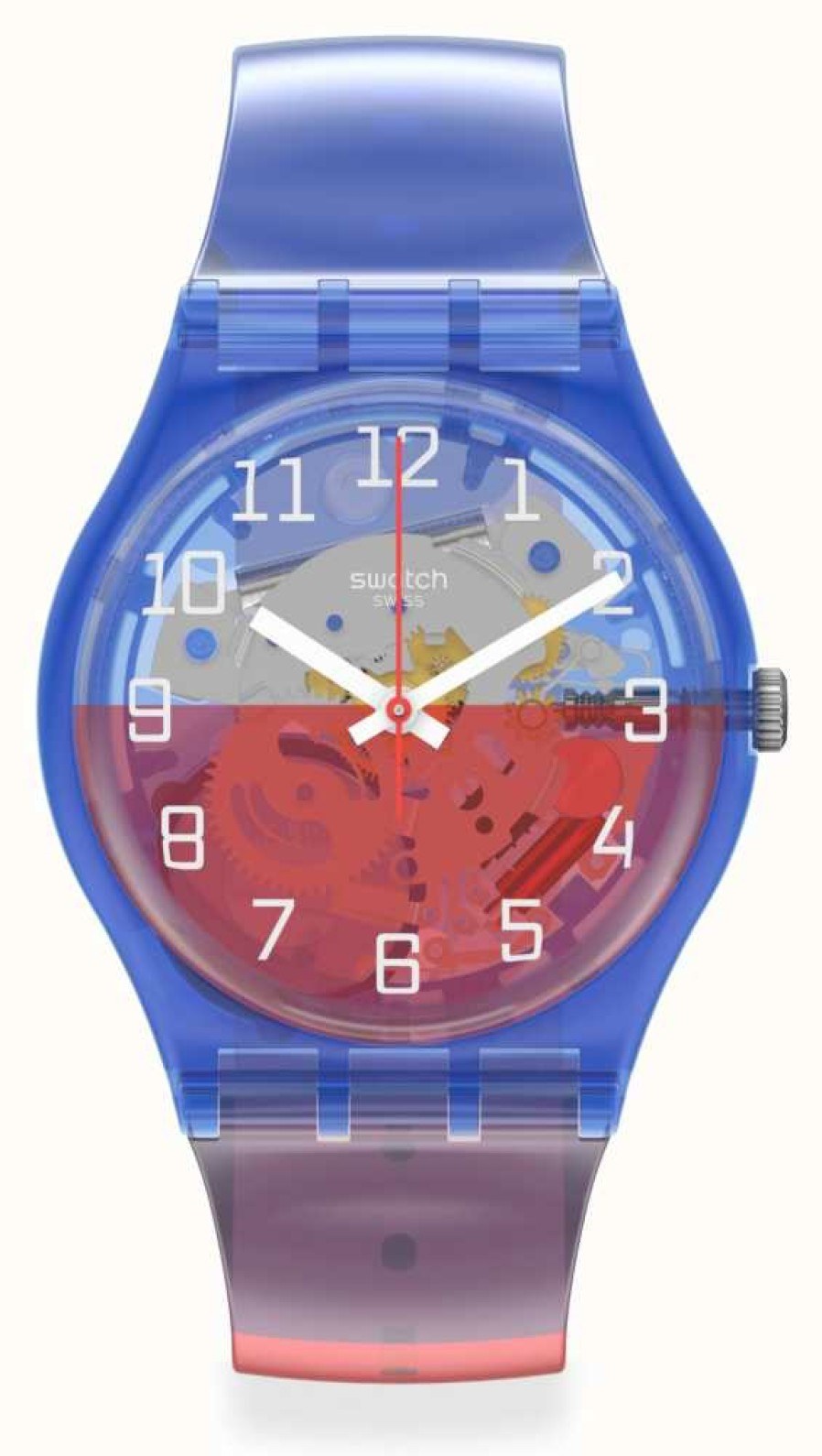 Men'S Swatch | Swatch Originals | Verre-Toi | Multicoloured Strap