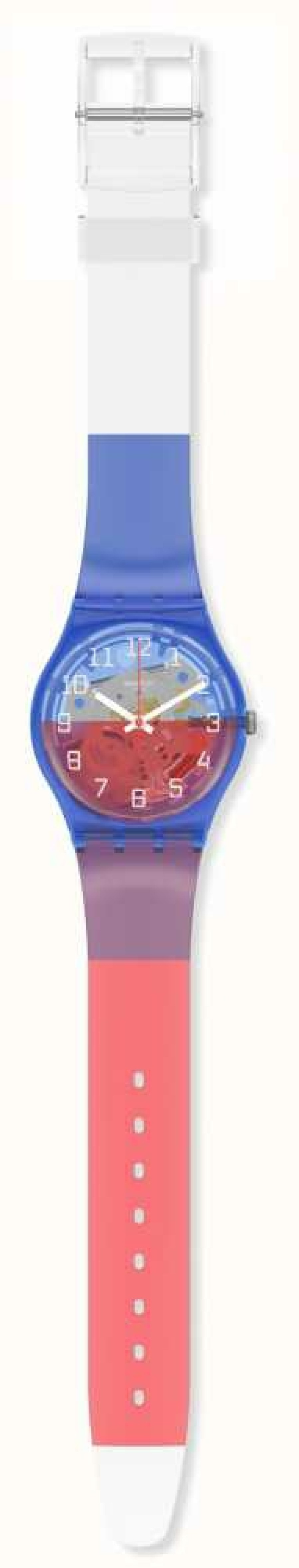 Men'S Swatch | Swatch Originals | Verre-Toi | Multicoloured Strap