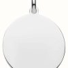 Jewelry James Moore | James Moore Th Silver 20Mm Flat Round Coin Disc Pendant Only