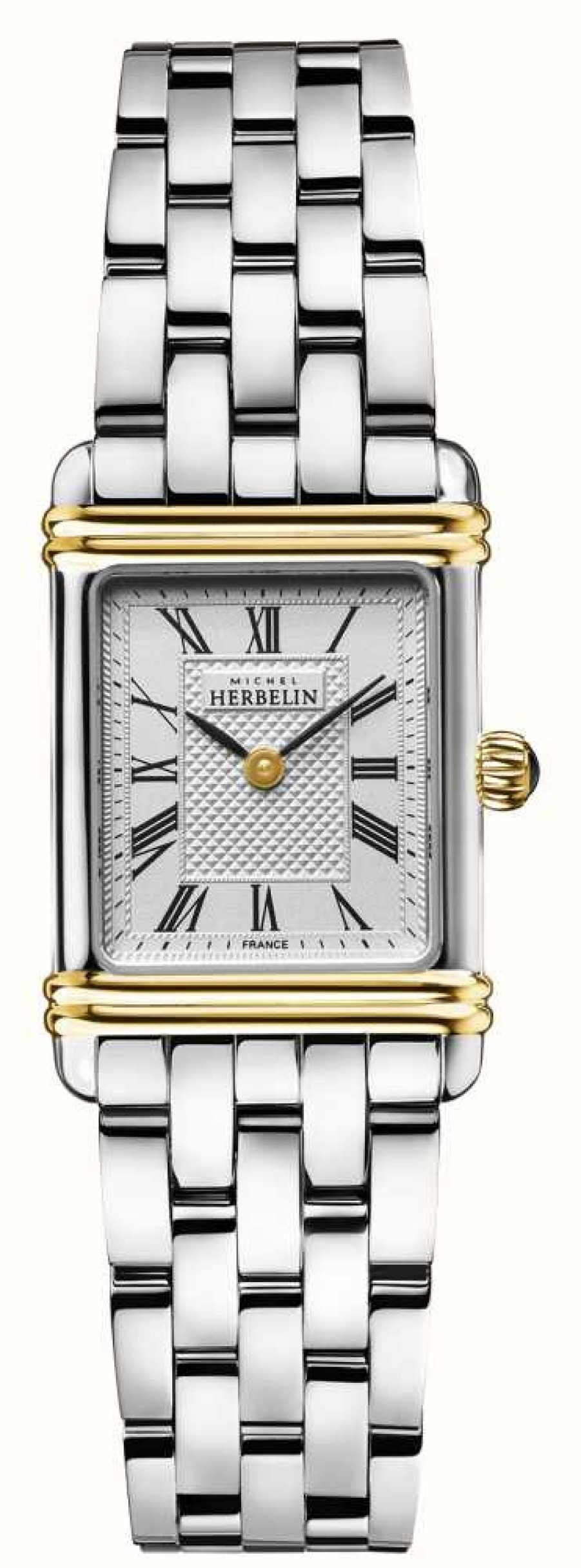 Women'S Herbelin | Herbelin Art Deco Stainless Steel Bracelet Watch