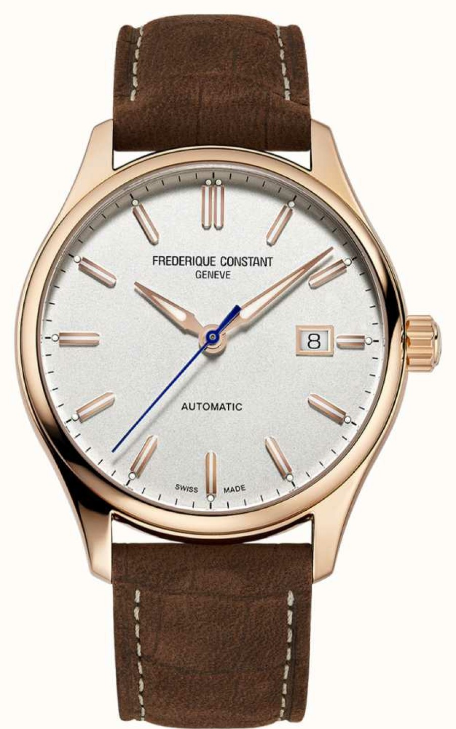 Men'S Frederique Constant | Frederique Constant Classic Index Automatic Rose Gold-Plated Case