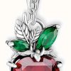 Jewelry Thomas Sabo Jewellery | Thomas Sabo Sterling Silver Strawberry Charm Pendant