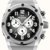 Men'S TW Steel | Tw Steel Ace Genesis Limited Edition - 1 Of 1000 (44Mm) Grey Sunray Dial / Black Hybrid Strap