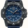 Men'S Luminox | Luminox Sea Master Carbon Seal 3800 Series Blue Dial