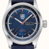 Men'S Luminox | Luminox Land Automatic Blue Dial Blue Strap Watch