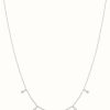 Jewelry James Moore | James Moore Th Silver Multi Tear Drop Necklace