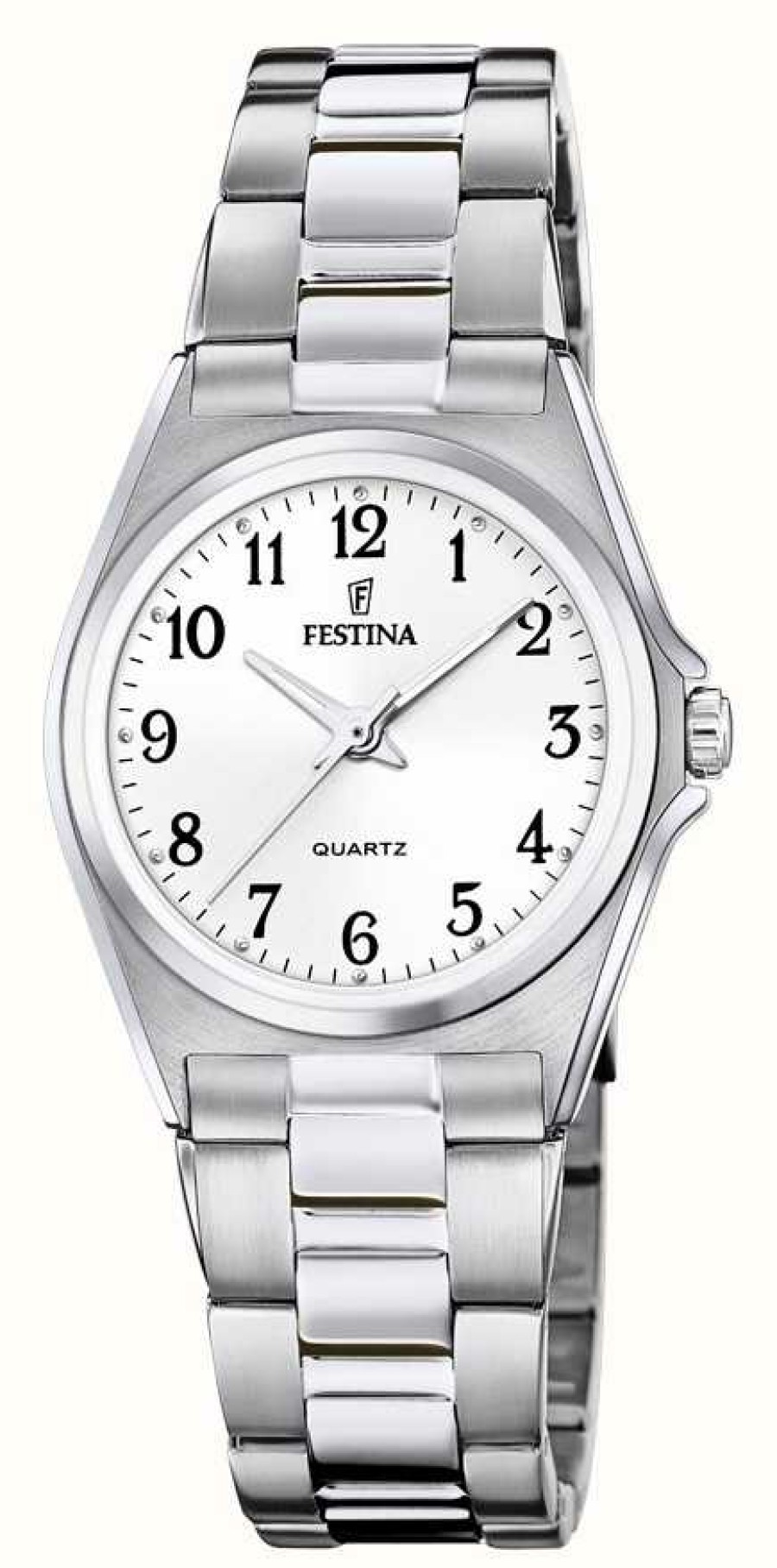 Women'S Festina | Festina Women'S | White Dial | Stainless Steel Bracelet