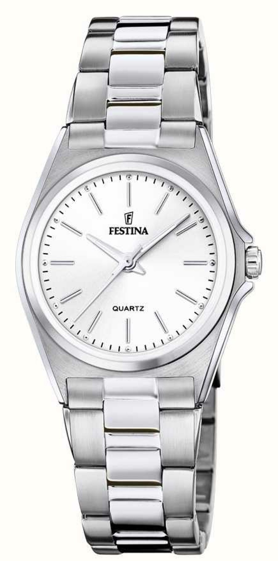 Women'S Festina | Festina Women'S | White Dial | Stainless Steel Bracelet