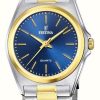 Women'S Festina | Festina Women'S | Blue Dial | Two Tone Bracelet