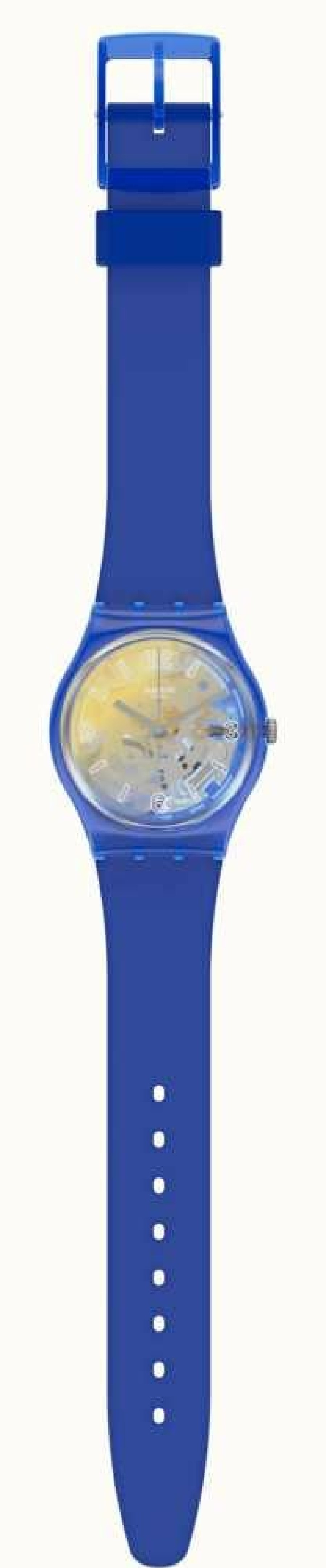 Men'S Swatch | Swatch Original Gent Yellow Disco Fever