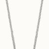 Jewelry Elements Silver | Elements Silver Silver Initial N Pendant Necklace