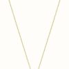 Jewelry James Moore | James Moore Th 9Ct Yellow Gold Rainbow Cubic Zirconia Necklace