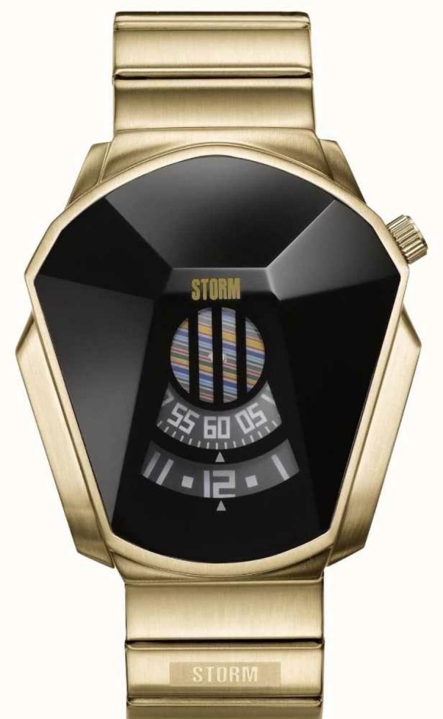 Men'S STORM | Storm Darth Gold Stainless Steel Watch