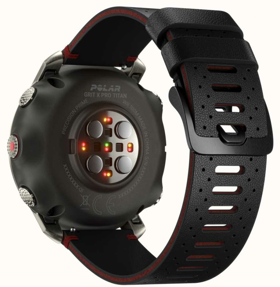 Men'S Polar | Polar Grit X Pro Titan Premium Gps Outdoor Multisport Training Watch (M-L)