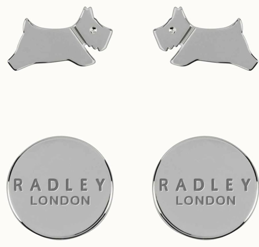 Jewelry Radley Jewellery | Radley Jewellery Fashion | Circle & Dog Stud Earring Set