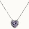 Jewelry Radley Jewellery | Radley Jewellery Fashion | Sterling Silver Necklace | Purple Stone