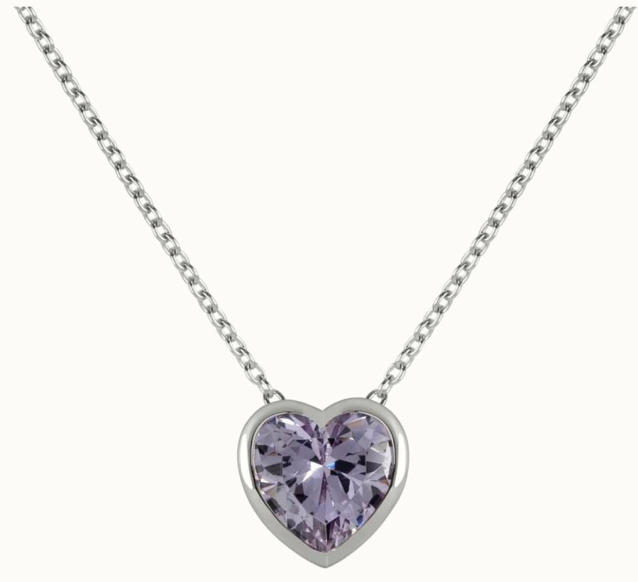 Jewelry Radley Jewellery | Radley Jewellery Fashion | Sterling Silver Necklace | Purple Stone