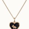 Jewelry Radley Jewellery | Radley Jewellery Fashion Heart Shaped Pendant Rose Gold Necklace