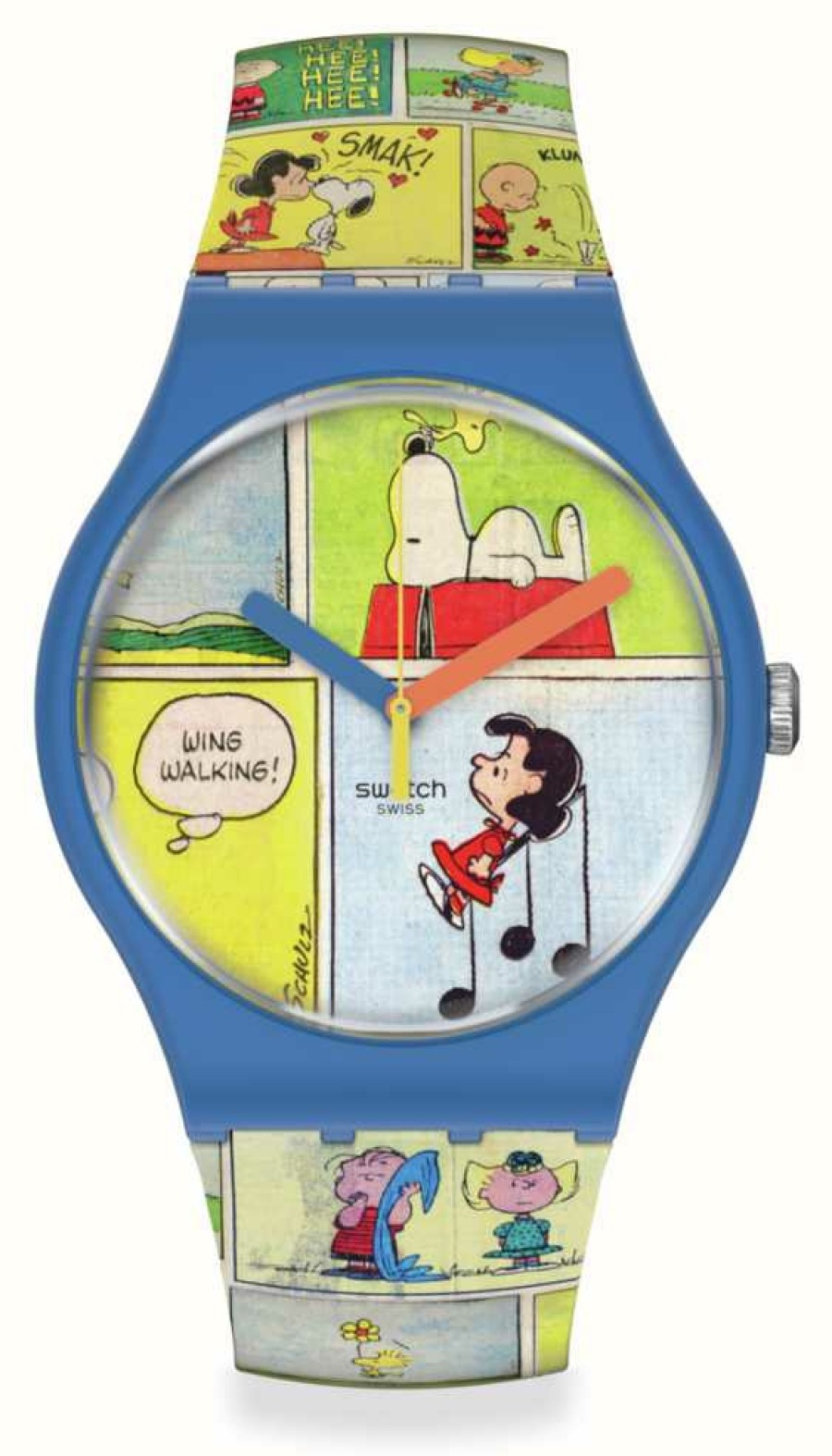 Men'S Swatch | Swatch Smak! Swatch X Peanuts Watch