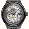 Men'S Roamer | Roamer Competence Skeleton Iii Steel Bracelet