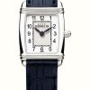 Women'S Herbelin | Herbelin Art Deco | Women'S Blue Leather Strap | White Dial