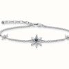 Jewelry Thomas Sabo Jewellery | Thomas Sabo Royal Star Sterling Silver Multi-Coloured Bracelet