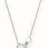 Jewelry Thomas Sabo Jewellery | Thomas Sabo Forever Crown Sterling Silver Necklace 40-45 Cm