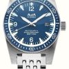 Men'S Alsta | Alsta Nautoscaph Iv Automatic (300M) Blue Dial / Stainless Steel