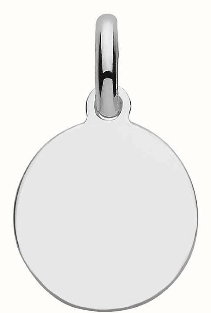 Jewelry James Moore | James Moore Th Silver Small Round Coin Disc Pendant Only